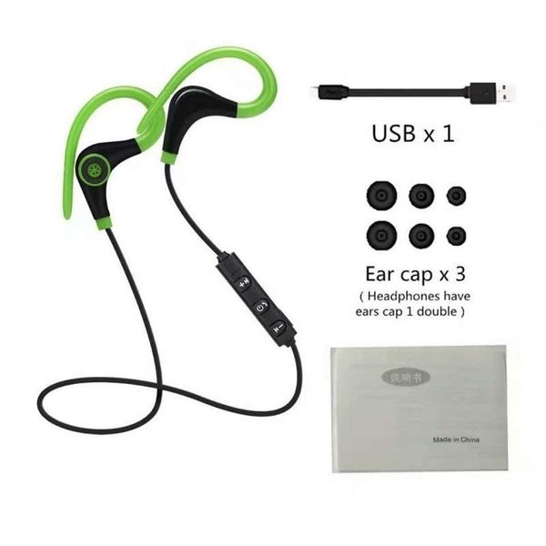 

wireless earphone with microphone headphone high sound quality stereo hifi headset universal for sports outdoors home