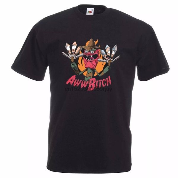 

ricky and morty tshirt aww bitch