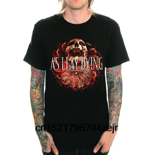 

men t shirt fashion as i lay dying the powerless rise punk rock summer dress printed women