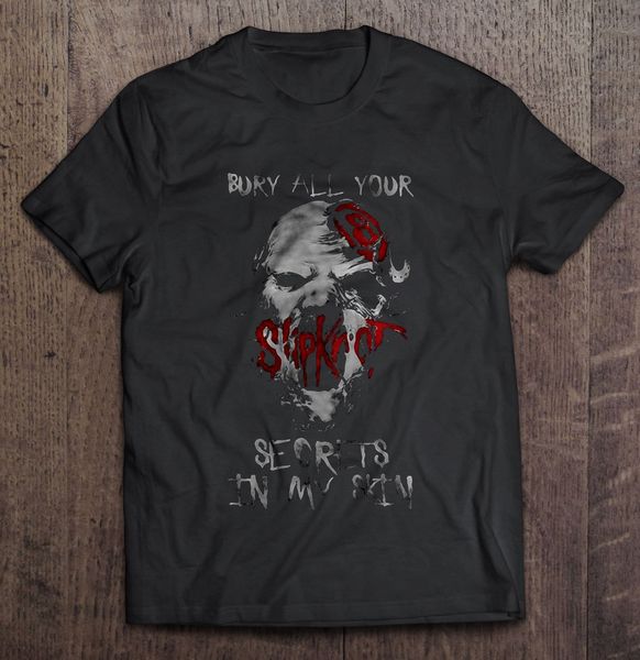 

мужчины футболка бери все ваши секреты в моей коже slipknot женщин футболку