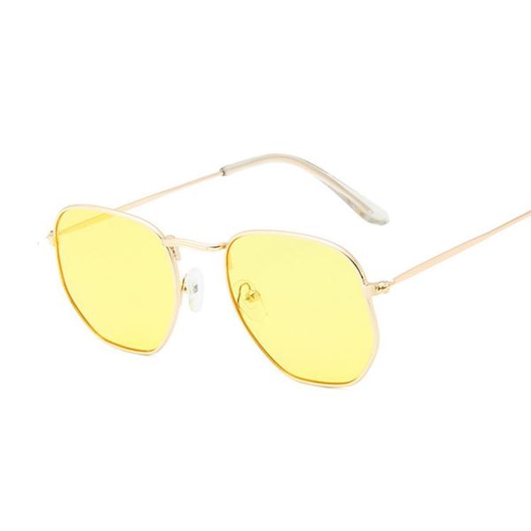 

oval polygonal sun metal glasses eyewear sunglasses female retro women brand small designer vintage uv400 gaujp pingtoy