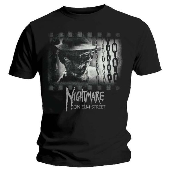 

nightmare on elm street freddy krueger snarl t shirt official horror film cell cool casual pride t shirt men new fashion