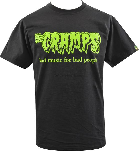 

mens t shirt the cramps bad music psychobilly horror lux interior garage s 5xl summer o neck tee tee