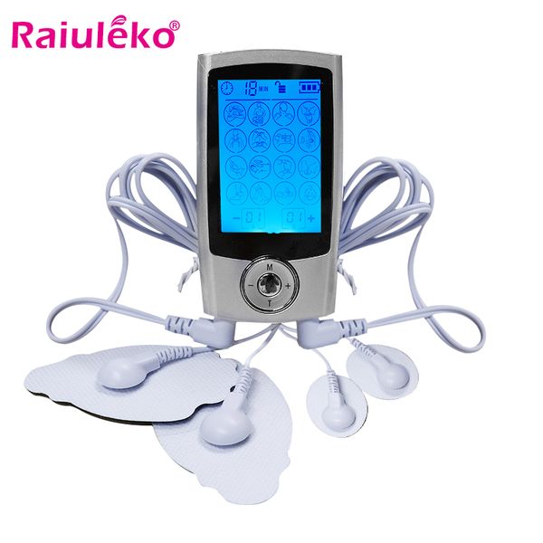 

full body tens acupuncture electric therapy massager ems muscle stimulator meridian physiotherapy massager apparatus