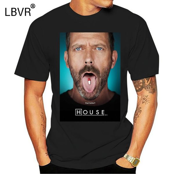 

dr. house everybody lies feel better retro vintage hipster t shirt 954