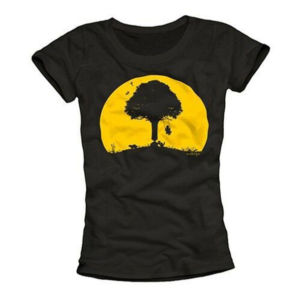 

funny womens shirt with vintage swing graphic design - girl tee black s m l superior quality tee shirt