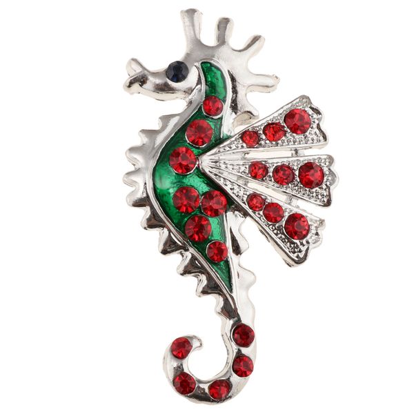 

мода кристалл животных брошь pin rhinestone личность brestpin корсаж, Gray