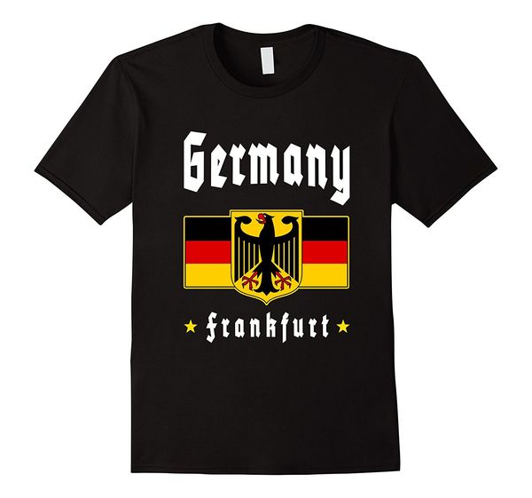 

t shirts fashion 2019 crew neck men short-sleeve frankfurt t-shirt germany .tee shirt printing