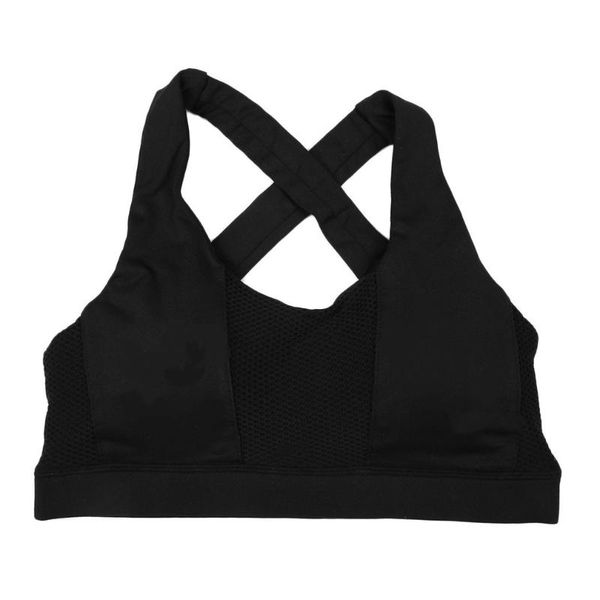 

gym clothing 2021 women breathable sports yoga fitness padded bra running push up seamless overlapping bras in stock, White;black