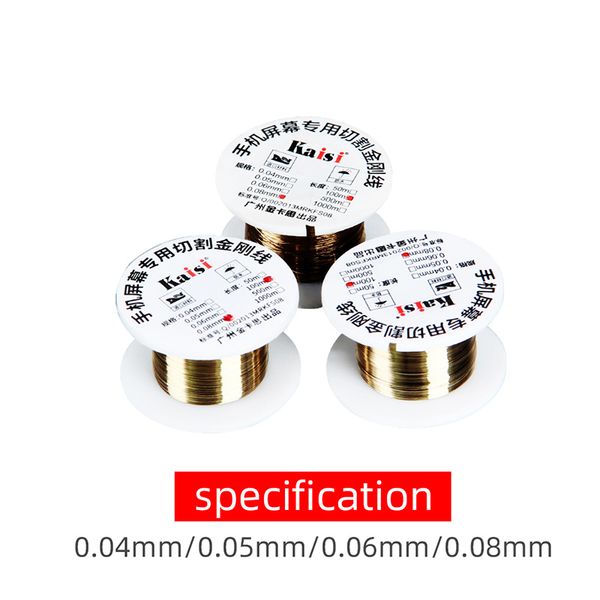 

kaisi 0.04mm 0.05mm 0.06mm 0.08mm cutting line lcd screen separation mobile phone repair tools for mobile repair