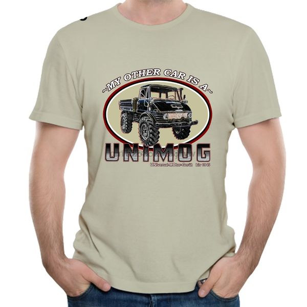 

man my other car is унимога t shirt плюс размер homme tee shirt top дизайн тис 100% хлопок