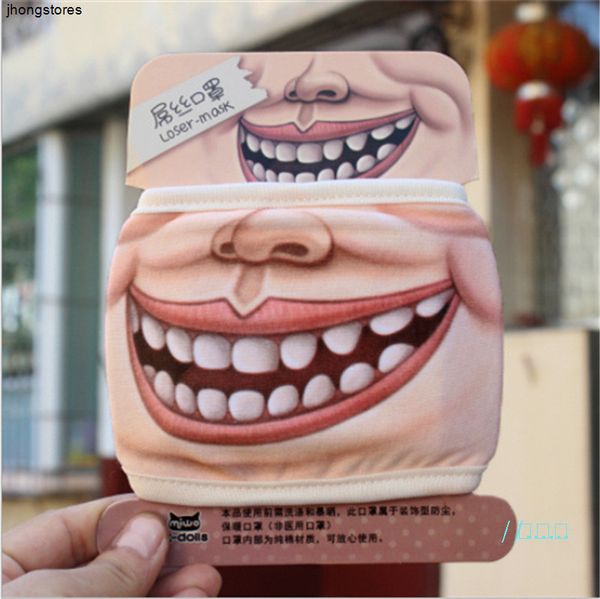

маска big mouth анти смешные cute dust смешной свинья хлопок роты маски мультфильм лицо emotiction ма 7e4p1