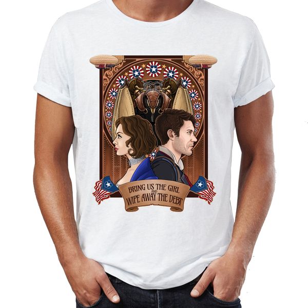 

men's t shirt bioshock infinite elizabeth artsy awesome artwork printed tee