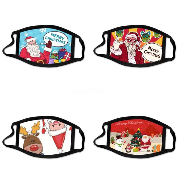 

hnew product tie-dye digital printing insect repellent mask multifunctional holiday mask magic headscarf#772, Black