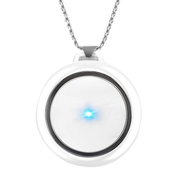 

portable air purifier portable car home negative ion air purifier hanging neck necklace small purifier-white