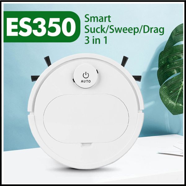

robot vacuum cleaner,es350 smart vacuum cleaner cleaning machine 3 in1 sweeping robot 120min working time 35 cm