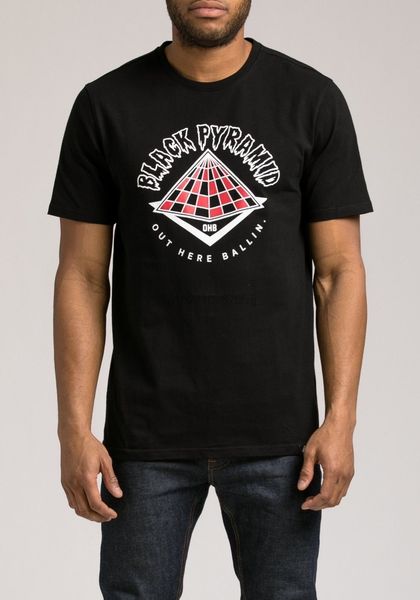 

black pyramid mens short sleeve t-shirt