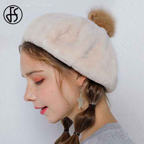 

fs женщины beanie hat с pom pom зимние шапки для девочек женский череп шапочки мода bonnet cap skullies сомбреро de mujer, Blue;gray
