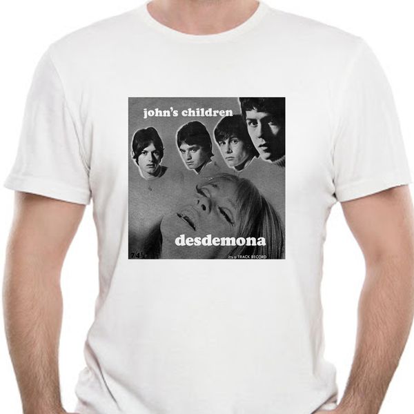 

johns children t-shirt ~ desdemona. marc bolan mod psychedelia. 60 pop. 2018 new arrival men 0429e