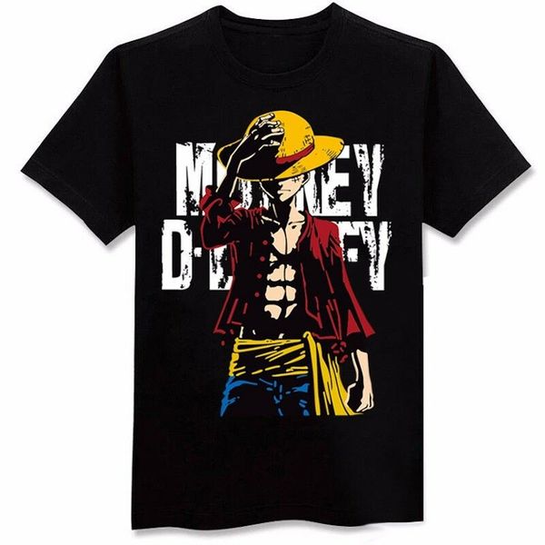 

cute one piece luffy t shirt casual cotton t-shirt wholesale tee custom environtal printed tshirt wholesale