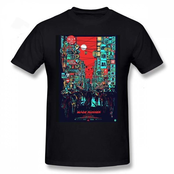 

hkfz blade runner футболка blade runner футболка с коротким рукавом 100 процентов хлопка tee shirt man смешной big fashion печати tshirt