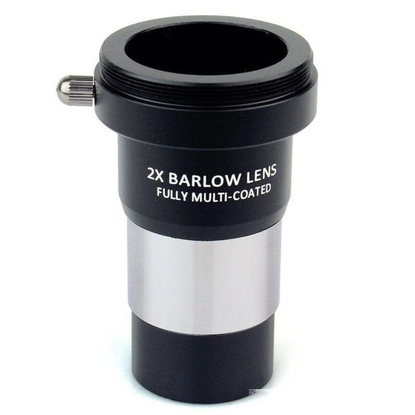 

datyson 1.25 2x barlow lens fully multi-coated metal with m42x0.75 thread camera connect interface for telescope eyepieces