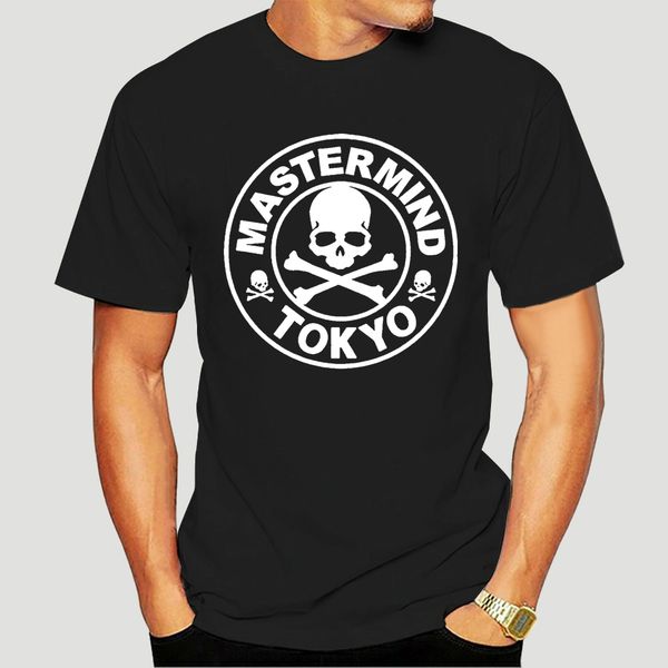 

nwt mastermind япония х end одежда skull logo tee black white m-1362a