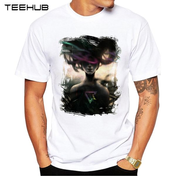 

новые поступления 2019 teehub прохладный дизайн мужская мода абстрактный женщины печатные футболки с коротким рукавом o-образным вырезом топ