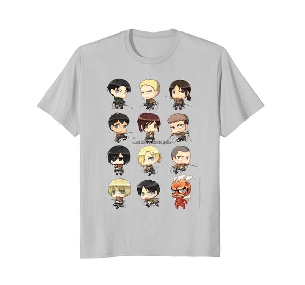 

атака на titan chibi все персонажи