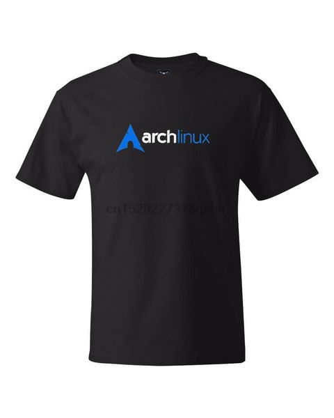 

arch linux t-shirt open source logo ubuntu-centos-fedora computer geek tee
