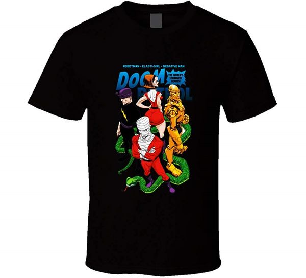 

doom patrol classic comics t shirt summer streewear sizes-3xl