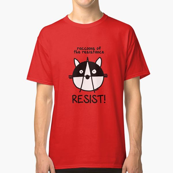 

join the raccoons of the resistance resist t shirt