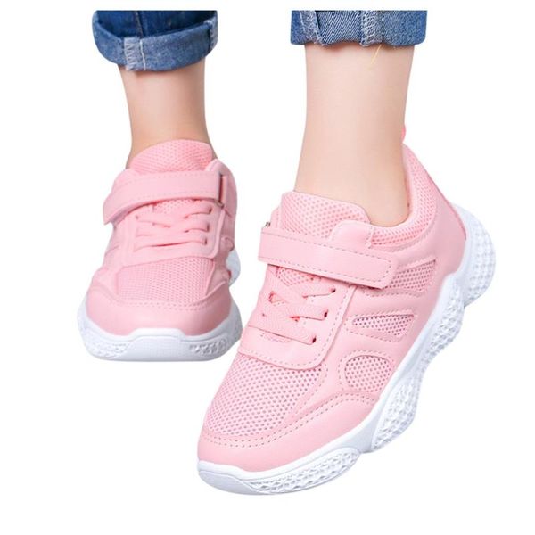 

children kids shoes baby girls boys patchwork mesh solf sport sneakers casual girl shoes for kids sneakers tenis infantil, Black