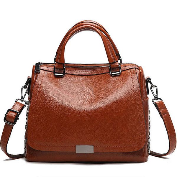 

handbag new boston pillow bag retro fashion women bag studded crossbody shoulder