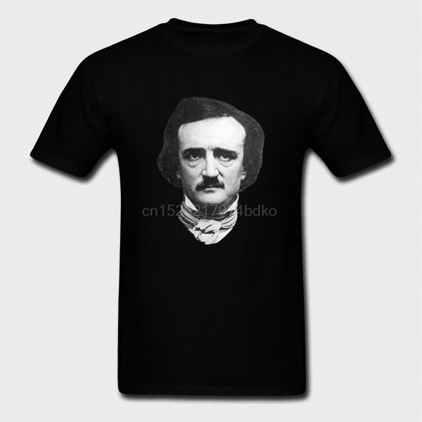 

printed men t shirt cotton o-neck tshirts edgar allan poe short-sleeve women t-shirt
