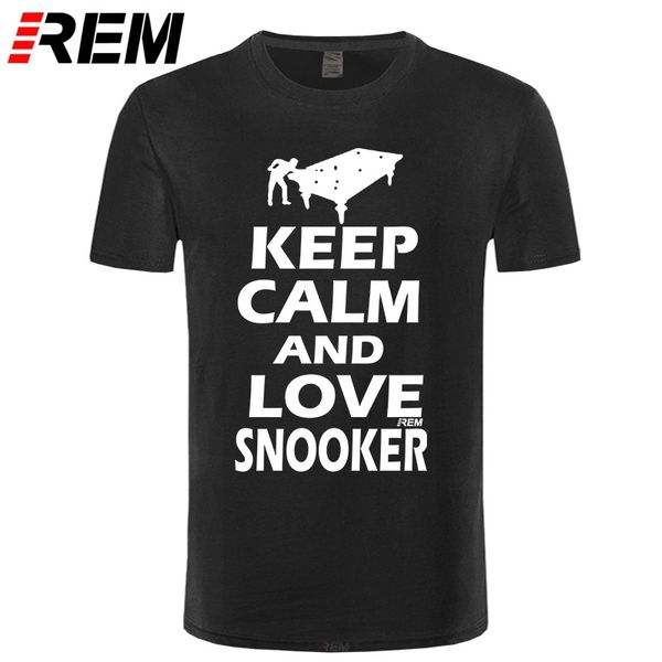 

keep calm играть в снукер - мужские смешные t-shirt
