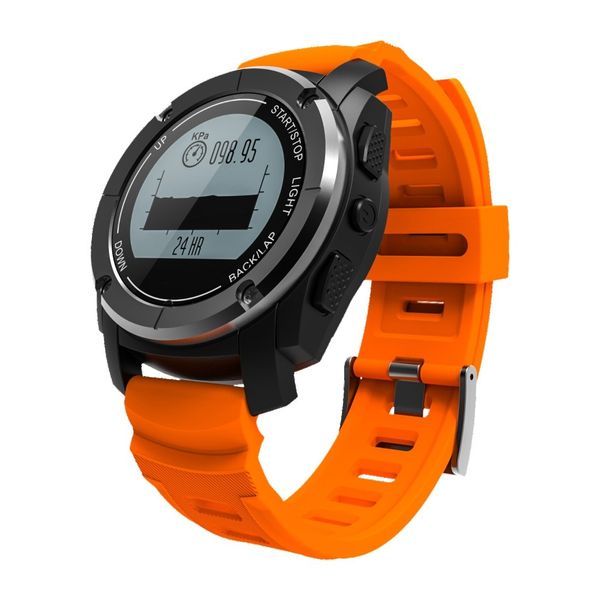 

1pcs s928 gps sport smart watch climb ride run g-sensor heart rate pressure temperature height waterproof bluetooth wristwatch ing