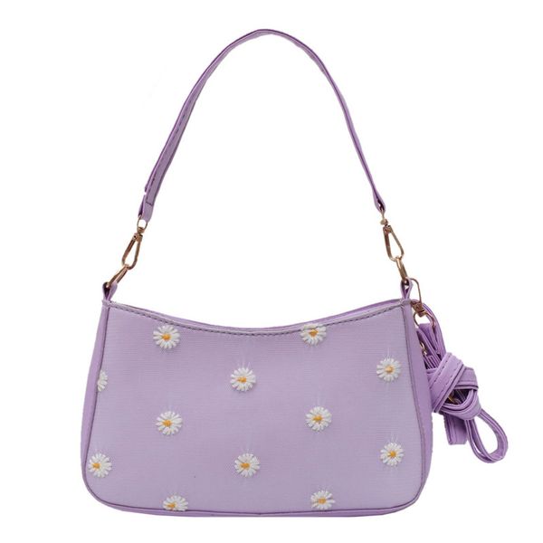 

realer women bag shoulder bag female flower embroidery handbag casual tote woman handbags fashion underarm for female 2020