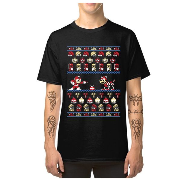 

christmas man t-shirt christmas gift ugly sweater tees hip hop crew neck short sleeve 100% cotton fabric men t shirt casual