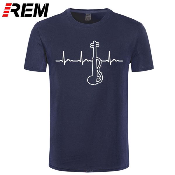 

электрические скрипки heartbeat t-shirt специальный инструмент подарок 100% хлопка с коротким рукавом o-образным вырезом футболка tops summe