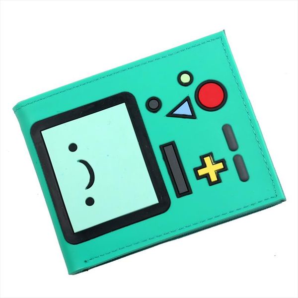 

designer wallet adventure time wallet credit card case holder bifold purse drop shipping high quality, Red;black
