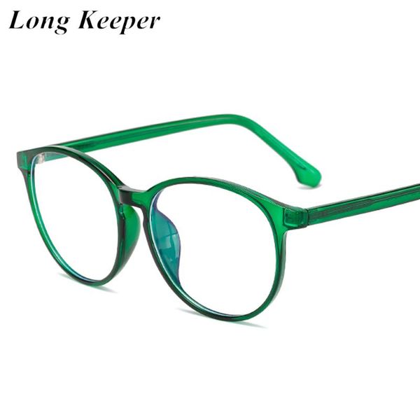 

sunglasses fashion round anti blue light glasses women men 2021 optical eyeglasses frame ladies vintage clear lens spectacles oculos, White;black