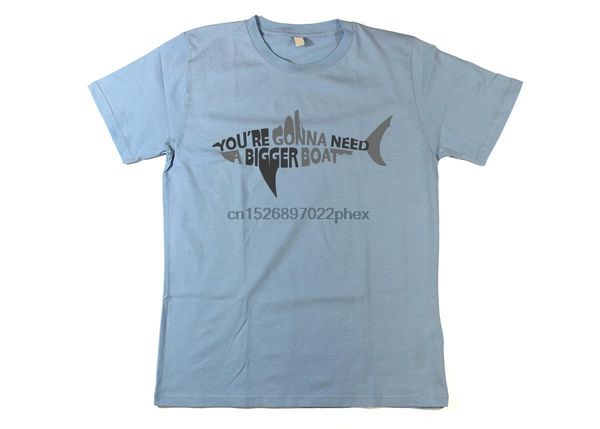 

jaws bigger boat movie t shirt men t shirt