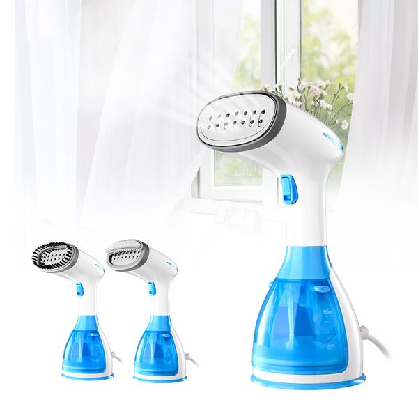 

laundry appliances 220v 1500w handheld mini portable hanging machine fast heat iron steam ironing clothes home 280ml garment steamer with eu