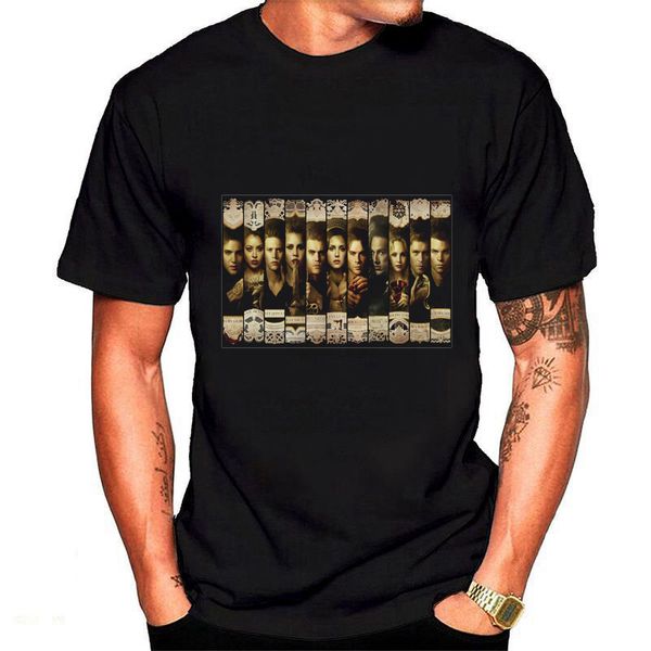 

vampire diaries and originals t shirt men short sleeve cotton casual fashion streetwear comfortable tracksuit tee shirt homme
