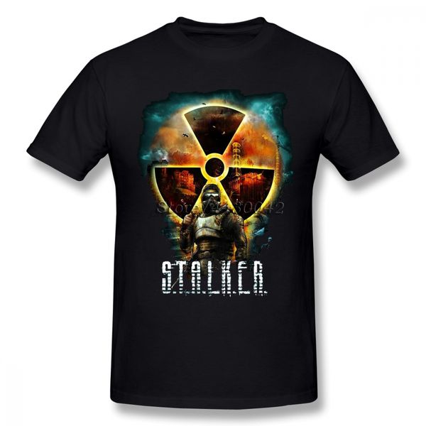 

game stalker t-shirt for men short sleeve cotton plus size custom tee
