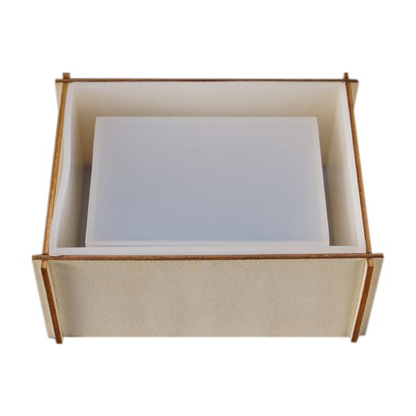 

transparent silicone mould dried flower resin decorative craft diy storage tissue box mold epoxy resin molds for jewelry