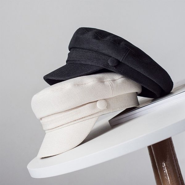 

ladies hats women summer hat octagonal flat cap spring and autumn cotton female navy hats for women cap hat woman, Blue;gray