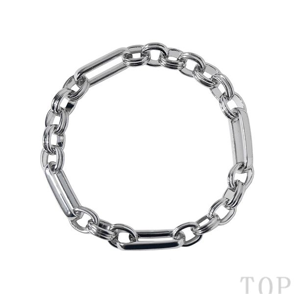 

Wholesale 2020 popular jewelry men and women bracelets cuff bracelets bold chain wild punk stainless steel designer gift golden