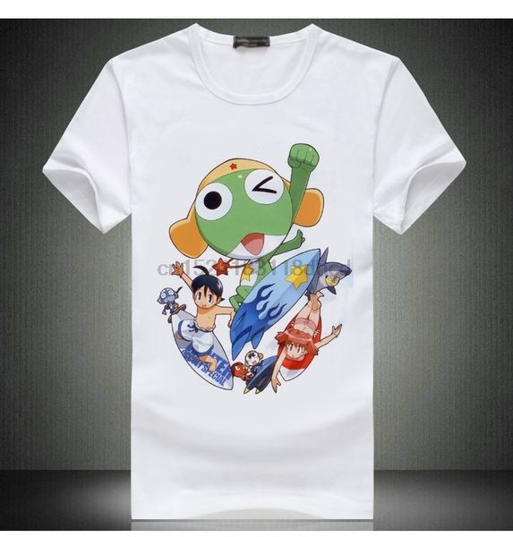 

keroro breve japan cartoon keroro camicia men t-shirt